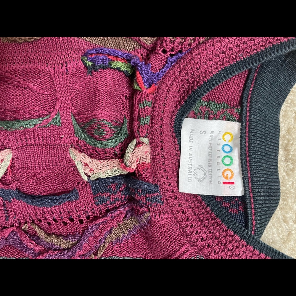 Authentic vintage coogi sweater